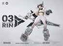 Artist Acky Bright BEAUTIFUL CHEMISTRY SEVEN STARS SERIES NO.3 RIN 1/6 SCALE ACTION FIGURE