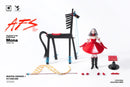 AFS(ART FASHION STORY) BEAUTIFUL CHEMISTRY x MY AFS FLAG BEARER OF THE GRAFFITI STEED MONA 1/12 SCALE ACTION FIGURE