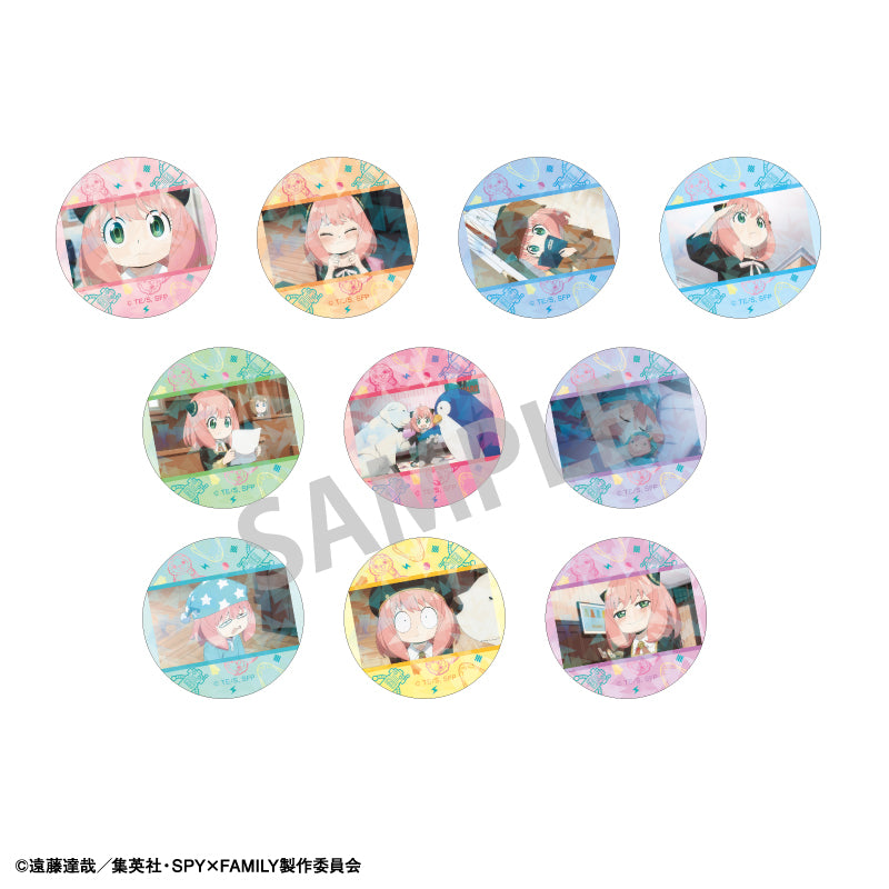 SPY x FAMILY KAMIO JAPAN Pick Chara Hologram Can Badge Vol.4(1 Random)