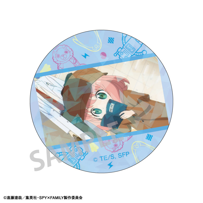 SPY x FAMILY KAMIO JAPAN Pick Chara Hologram Can Badge Vol.4(1 Random)