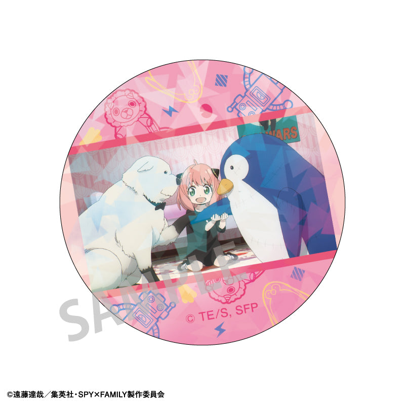 SPY x FAMILY KAMIO JAPAN Pick Chara Hologram Can Badge Vol.4(1 Random)