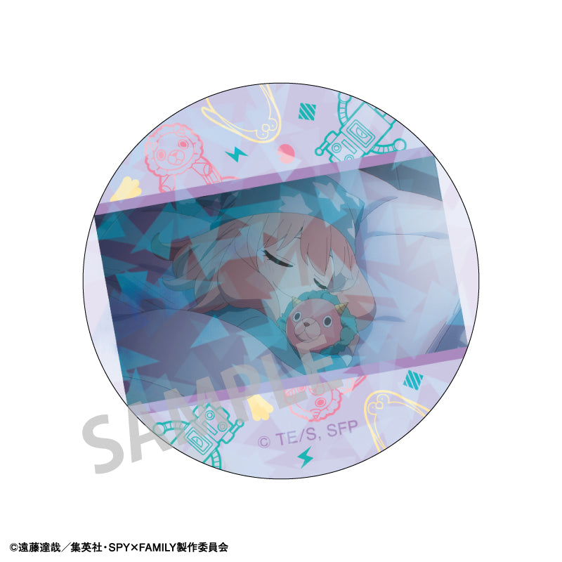 SPY x FAMILY KAMIO JAPAN Pick Chara Hologram Can Badge Vol.4(1 Random)