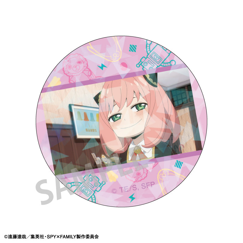 SPY x FAMILY KAMIO JAPAN Pick Chara Hologram Can Badge Vol.4(1 Random)