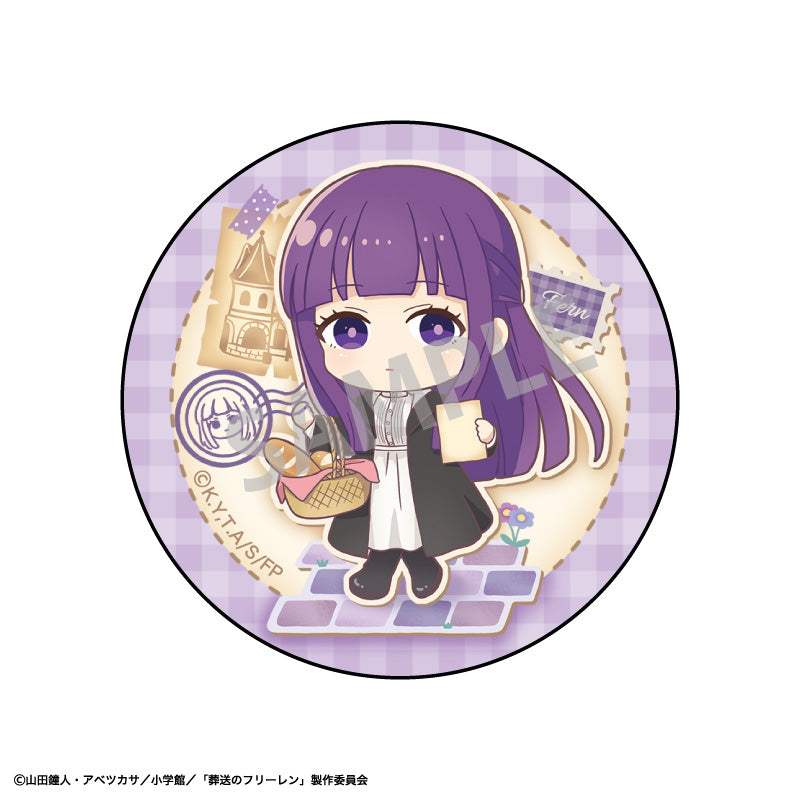 Frieren: Beyond Journey's End KAMIO JAPAN Trading Can Badge Charattotabi