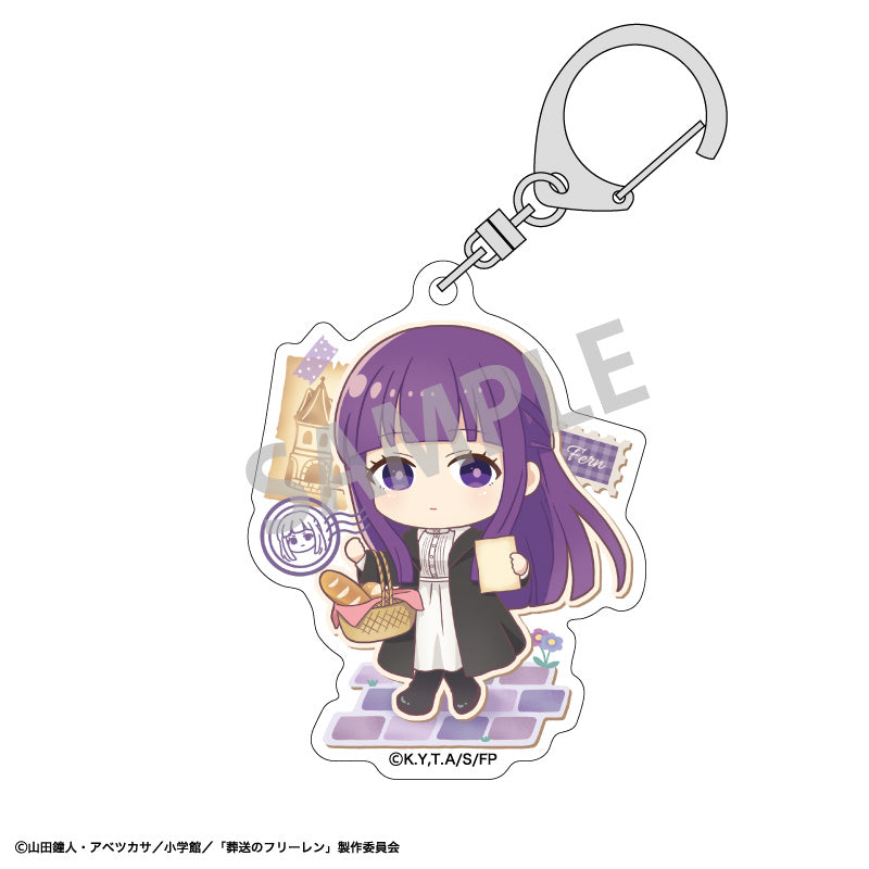 Frieren: Beyond Journey's End KAMIO JAPAN Trading Acrylic Key Chain Charattotabi (1 Random)