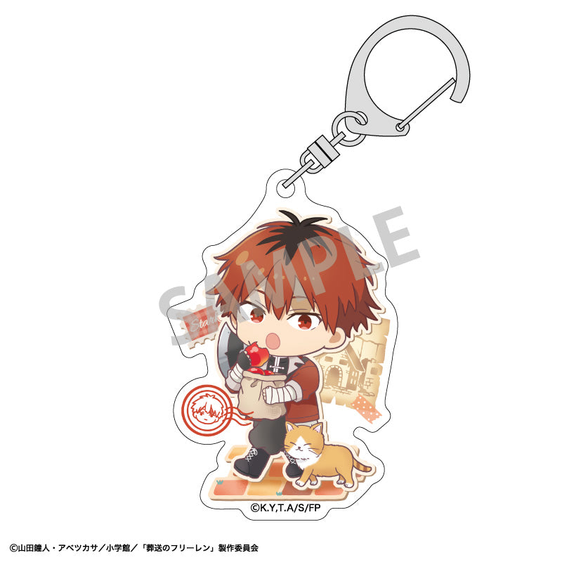 Frieren: Beyond Journey's End KAMIO JAPAN Trading Acrylic Key Chain Charattotabi (1 Random)