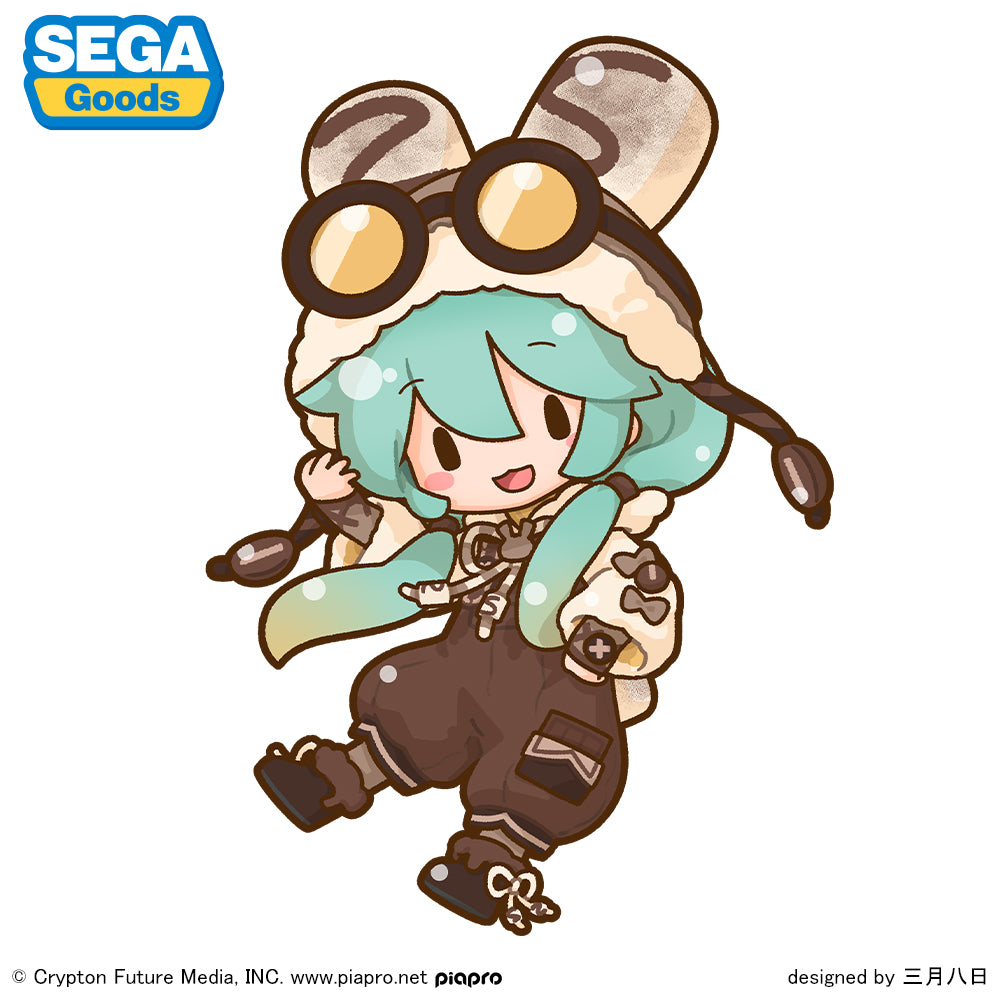 Hatsune Miku Sega Hatsune Miku Marshmallow Hot Cocoa Fuwa Petit Plush