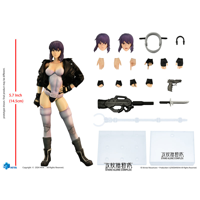 Ghost in the Shell STAND ALONE COMPLEX HIYA Exquisite Super Series 1/12 Scale Kusanagi Motoko