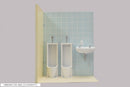 MILESTONE Oretachi no 1/12 scale guy's toilet