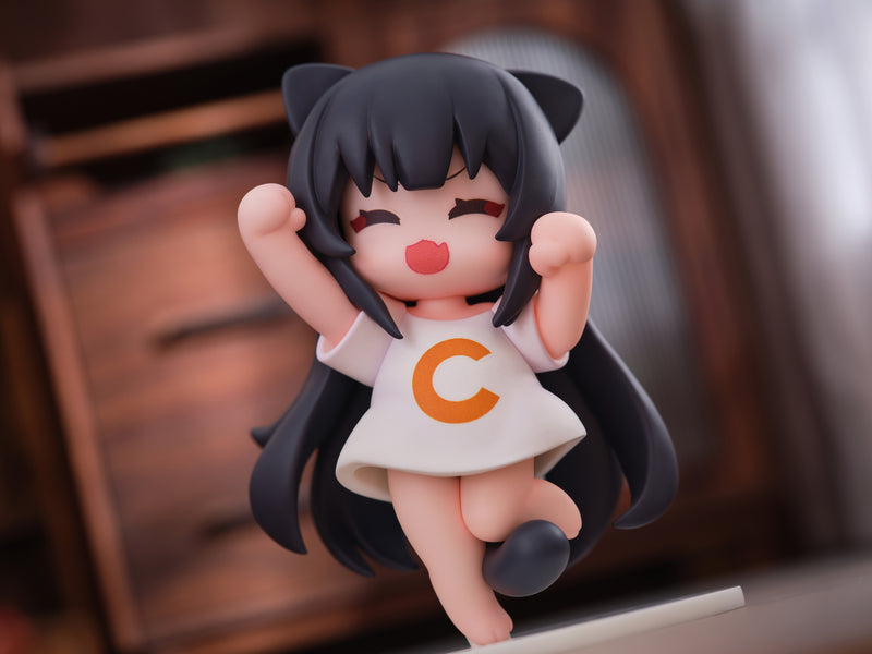illustrated by MIZHIGONGFANG OMAHA x MIZHIGONGFANG C-CHAN CAT GIRL STAMP SERIES TRADING FIGURE