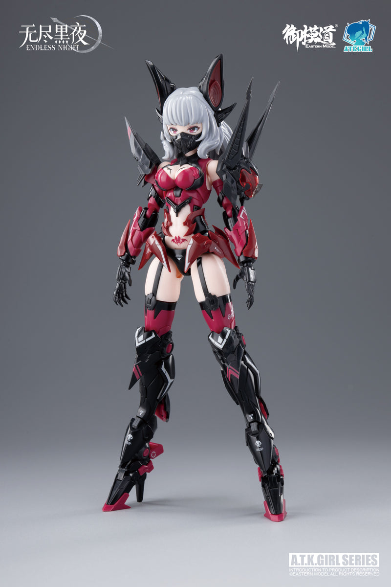 EASTERN MODEL "ENDLESS NIGHT" SERIES EASTERN MODEL VAMPIRE CARMILLA 1/12 SCALE PLASTIC MODEL KIT NORMAL EDITION