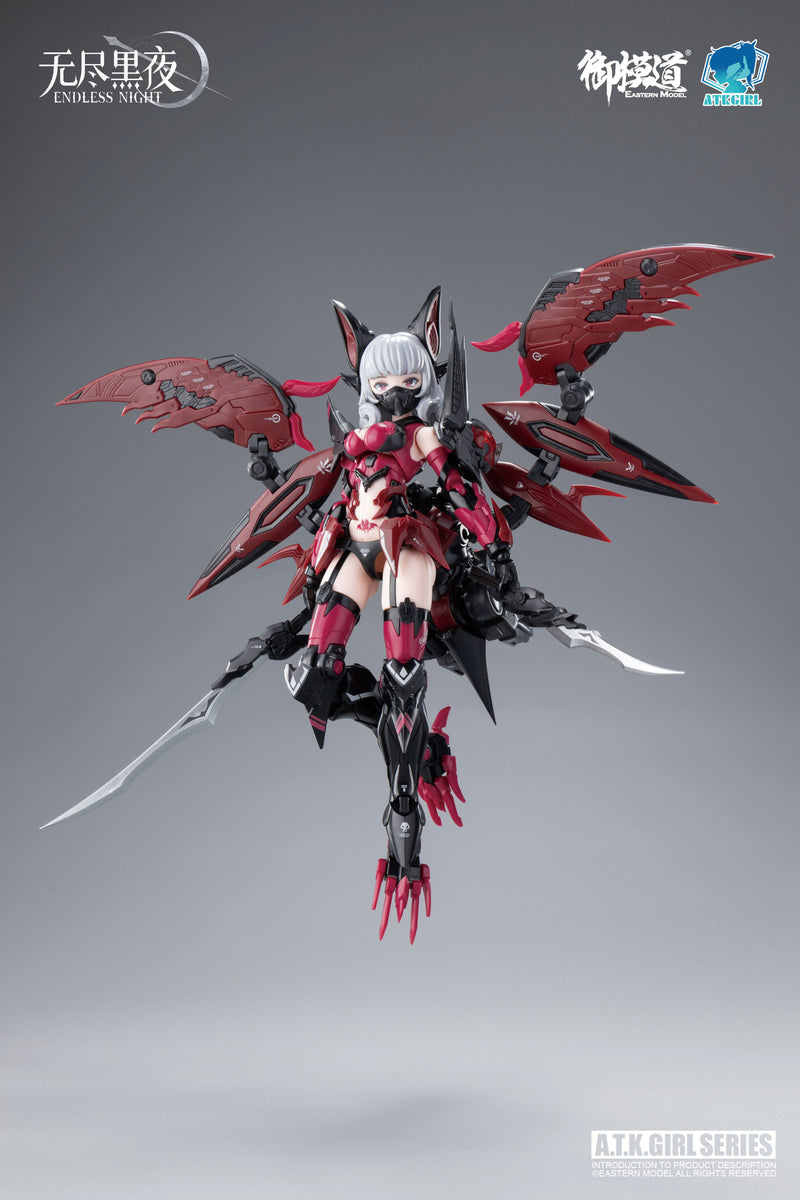 EASTERN MODEL "ENDLESS NIGHT" SERIES EASTERN MODEL VAMPIRE CARMILLA 1/12 SCALE PLASTIC MODEL KIT NORMAL EDITION