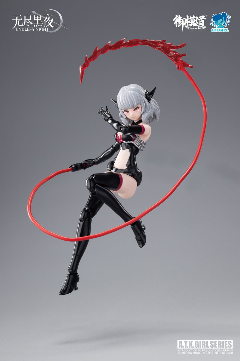 EASTERN MODEL "ENDLESS NIGHT" SERIES EASTERN MODEL VAMPIRE CARMILLA 1/12 SCALE PLASTIC MODEL KIT DELUXE EDITION