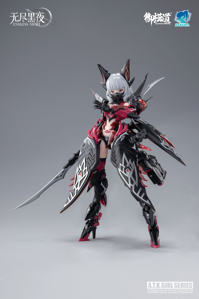 EASTERN MODEL "ENDLESS NIGHT" SERIES EASTERN MODEL VAMPIRE CARMILLA 1/12 SCALE PLASTIC MODEL KIT DELUXE EDITION