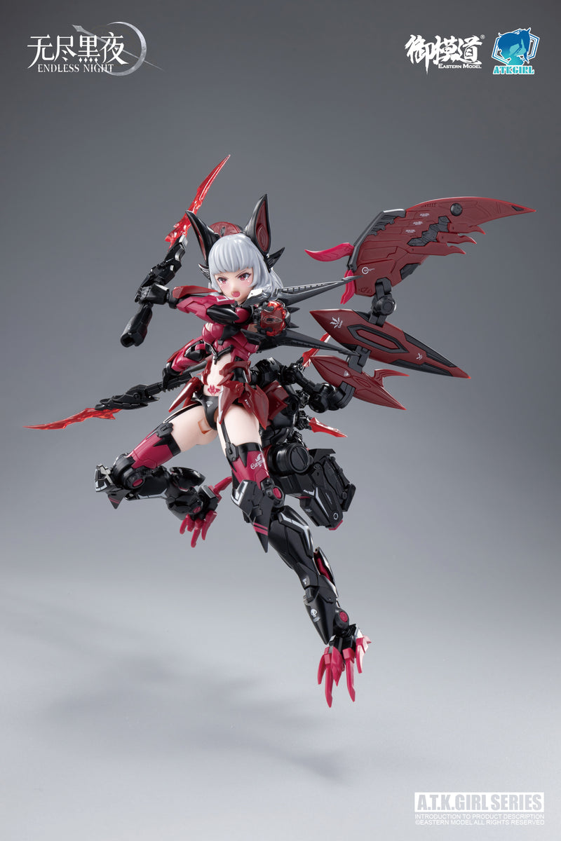 EASTERN MODEL "ENDLESS NIGHT" SERIES EASTERN MODEL VAMPIRE CARMILLA 1/12 SCALE PLASTIC MODEL KIT DELUXE EDITION
