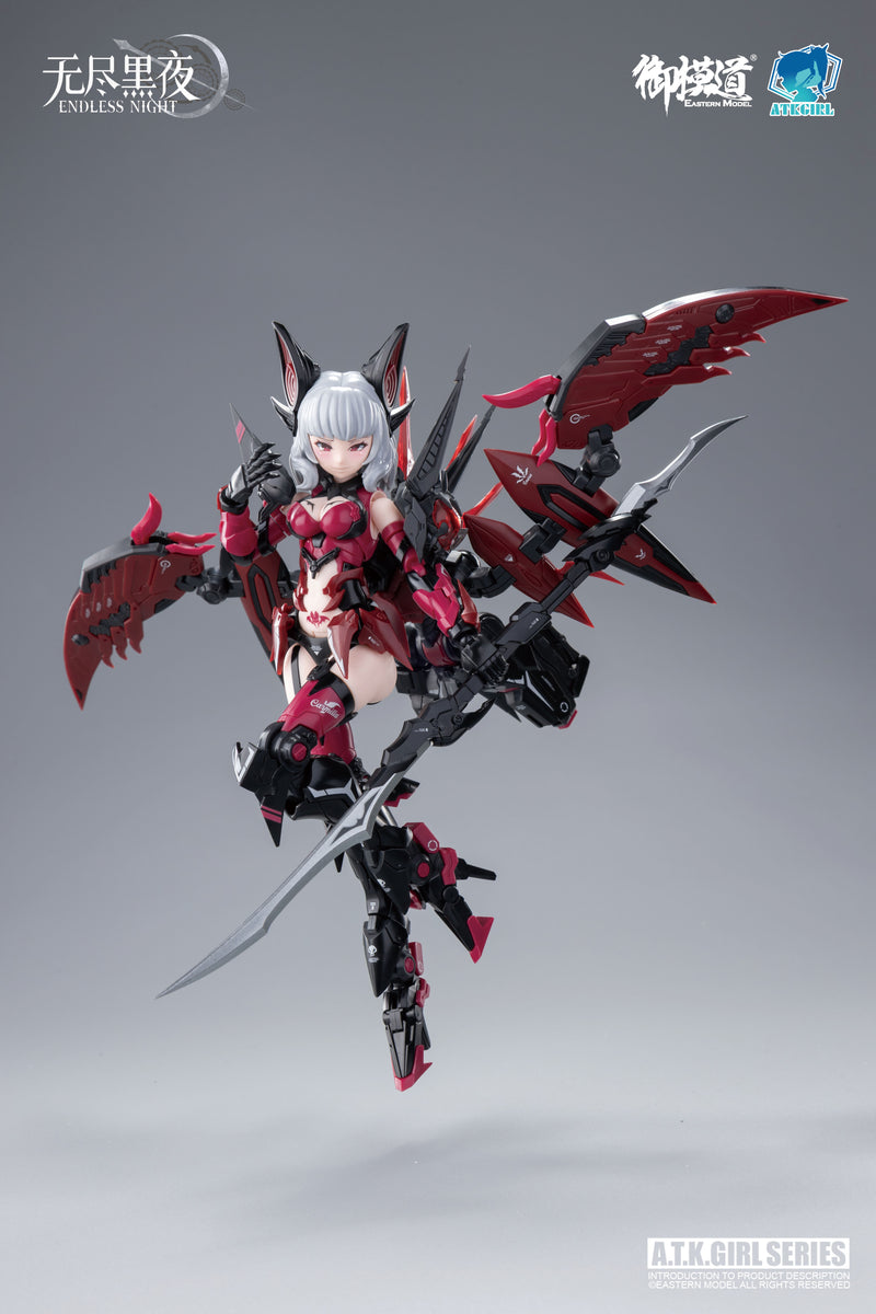 EASTERN MODEL "ENDLESS NIGHT" SERIES EASTERN MODEL VAMPIRE CARMILLA 1/12 SCALE PLASTIC MODEL KIT DELUXE EDITION