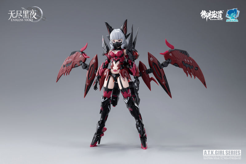 EASTERN MODEL "ENDLESS NIGHT" SERIES EASTERN MODEL VAMPIRE CARMILLA 1/12 SCALE PLASTIC MODEL KIT DELUXE EDITION