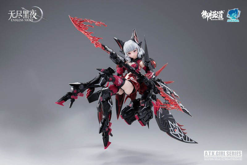 EASTERN MODEL "ENDLESS NIGHT" SERIES EASTERN MODEL VAMPIRE CARMILLA 1/12 SCALE PLASTIC MODEL KIT DELUXE EDITION