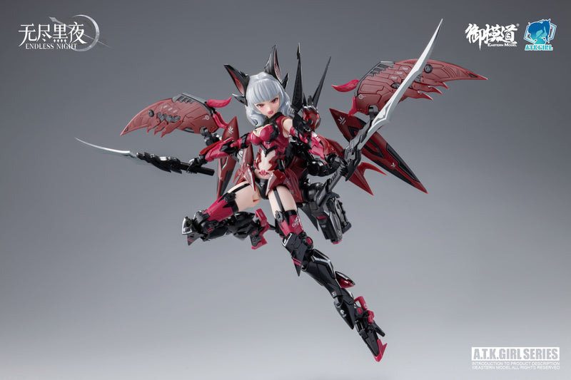 EASTERN MODEL "ENDLESS NIGHT" SERIES EASTERN MODEL VAMPIRE CARMILLA 1/12 SCALE PLASTIC MODEL KIT DELUXE EDITION