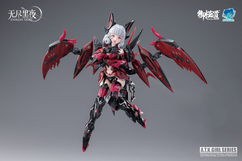 EASTERN MODEL "ENDLESS NIGHT" SERIES EASTERN MODEL VAMPIRE CARMILLA 1/12 SCALE PLASTIC MODEL KIT DELUXE EDITION
