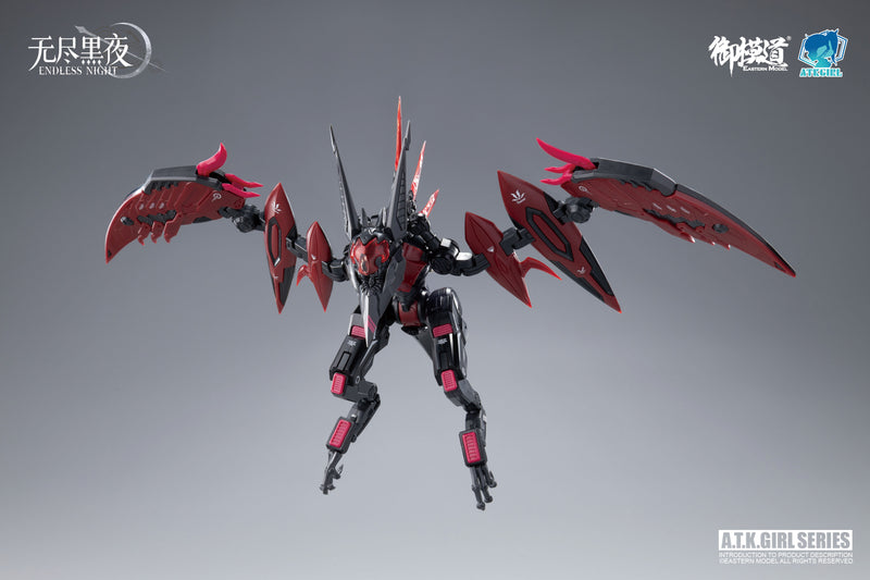 EASTERN MODEL "ENDLESS NIGHT" SERIES EASTERN MODEL VAMPIRE CARMILLA 1/12 SCALE PLASTIC MODEL KIT DELUXE EDITION
