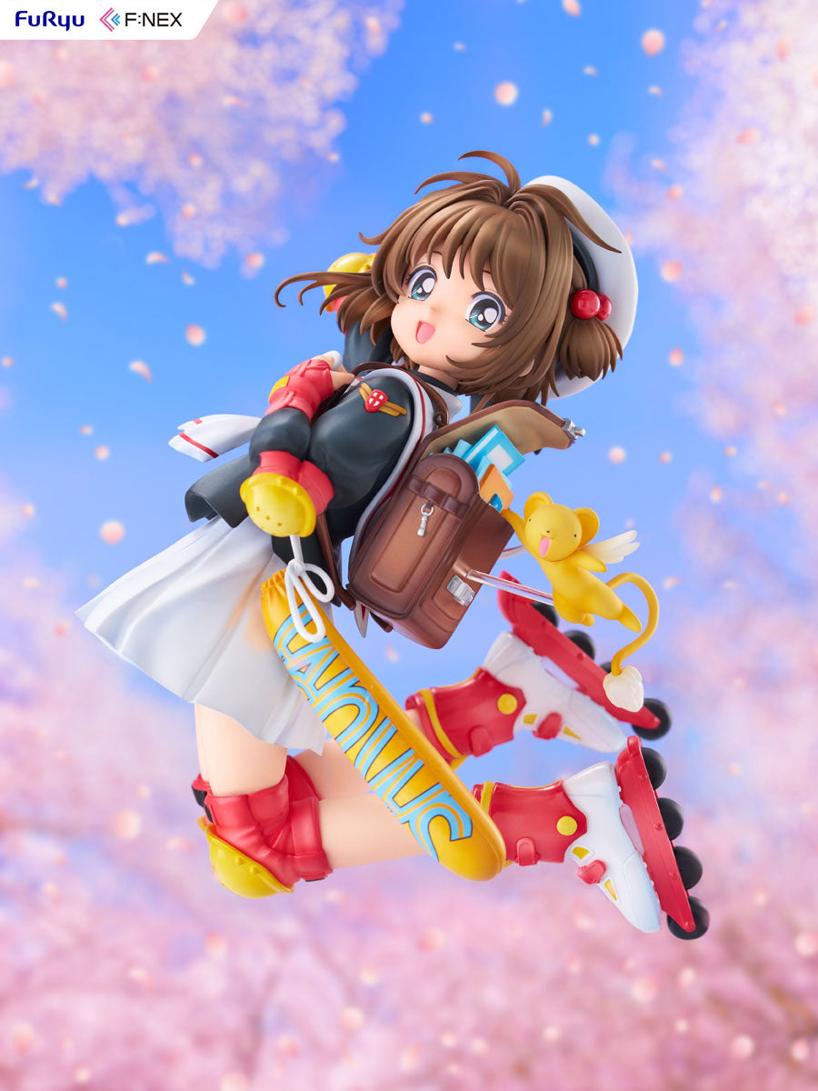 Max Factory Cardcaptor Sakura Battle Costume Figfix Statue - Poseable Figure From Watery Battle Scene