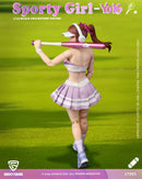 CRAZY FIGURE LT005 SPORTY GIRL YOYO 1/12 SCALE ACTION FIGURE