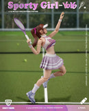 CRAZY FIGURE LT005 SPORTY GIRL YOYO 1/12 SCALE ACTION FIGURE