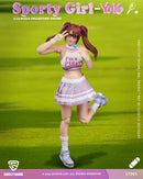 CRAZY FIGURE LT005 SPORTY GIRL YOYO 1/12 SCALE ACTION FIGURE