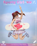 CRAZY FIGURE LT005 SPORTY GIRL YOYO 1/12 SCALE ACTION FIGURE