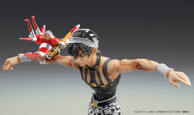 JoJo's Bizarre Adventure -Part V- Medicos Entertainment Super Action Statue Narancia Ghirga & Aerosmith Ver. Black