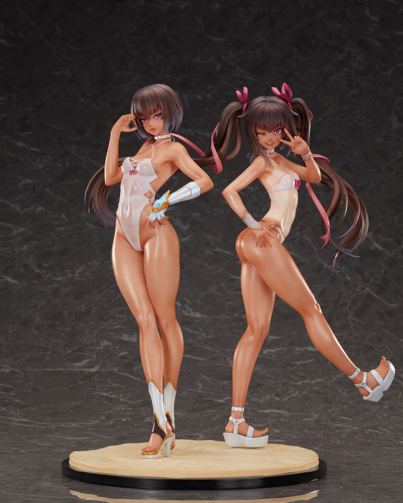 TAIMANIN RPG MAGI ARTS ADULT YUKIKAZE & YOUNG YUKIKAZE SWIMSUITS VER. 1/6 SCALE FIGURE SET OF TWO