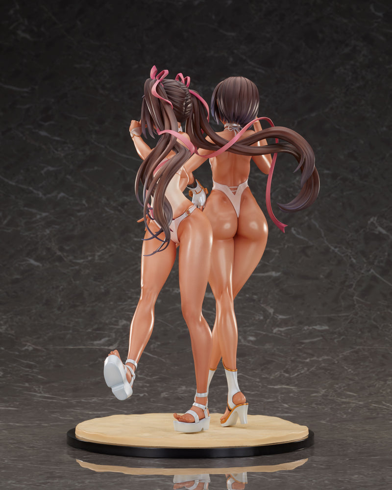 TAIMANIN RPG MAGI ARTS ADULT YUKIKAZE & YOUNG YUKIKAZE SWIMSUITS VER. 1/6 SCALE FIGURE SET OF TWO