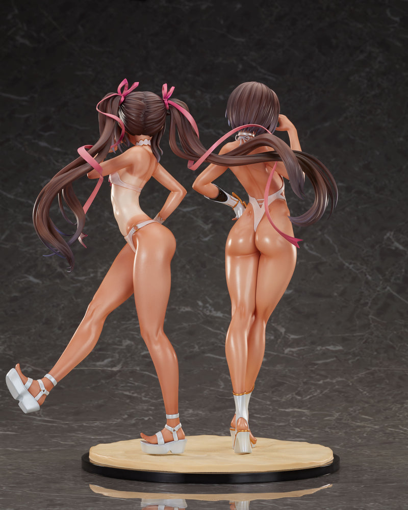 TAIMANIN RPG MAGI ARTS ADULT YUKIKAZE & YOUNG YUKIKAZE SWIMSUITS VER. 1/6 SCALE FIGURE SET OF TWO