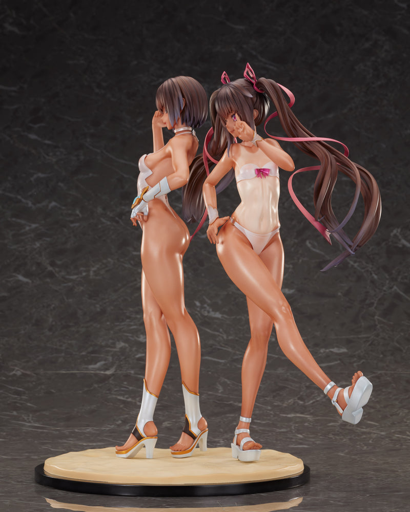 TAIMANIN RPG MAGI ARTS ADULT YUKIKAZE & YOUNG YUKIKAZE SWIMSUITS VER. 1/6 SCALE FIGURE SET OF TWO