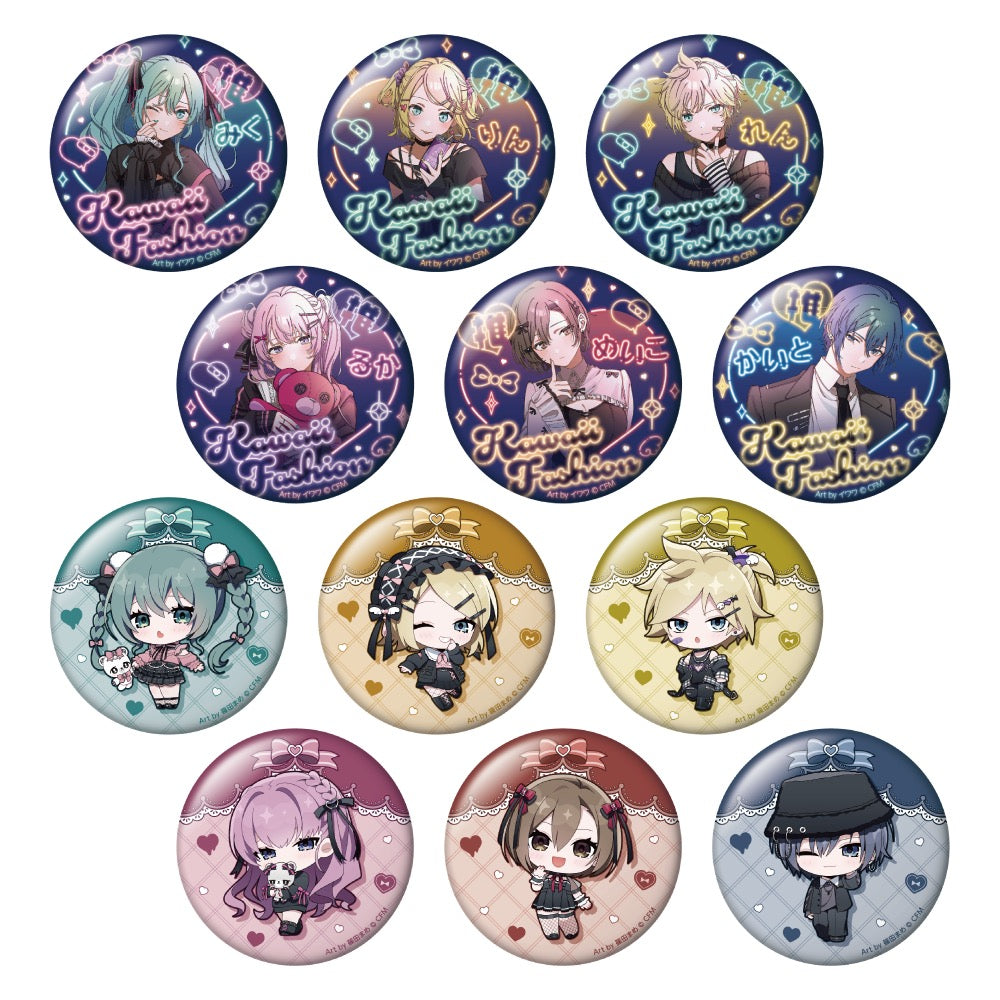 Hatsune Miku Caravan Don Quijote Fair 2024 Trading Hologram Can Badge