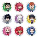 YuYu Hakusho Caravan Trading Mini Character Can Badge Sweets Ver.