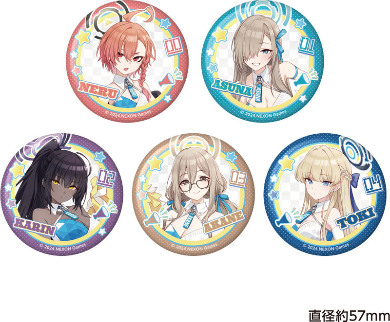 Blue Archive Caravan Trading Original Illustration Can Badge 3.5th Anniversary POP UP STORE