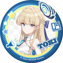 Blue Archive Caravan Trading Original Illustration Can Badge 3.5th Anniversary POP UP STORE