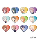 Gakuen Idolmaster Caravan Trading Heart Can Badge