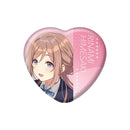 Gakuen Idolmaster Caravan Trading Heart Can Badge