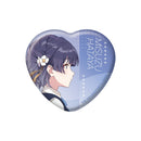 Gakuen Idolmaster Caravan Trading Heart Can Badge
