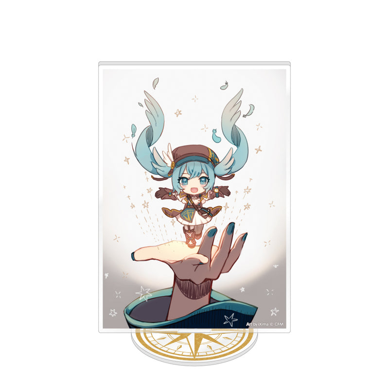 100th Nendoroid Hatsune Miku Commemorative Exhibition Caravan Acrylic Stand