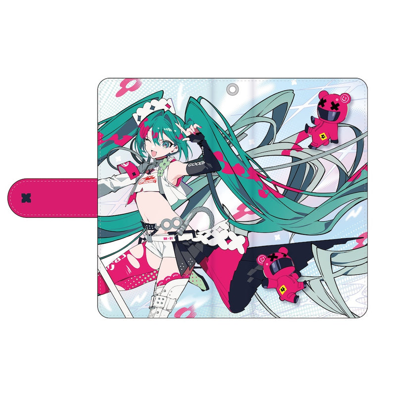 Racing Miku 2025 Ver. Caravan Book Type Smartphone Case Vol. 2