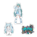 Hatsune Miku Caravan Sticker 3 Set akiba culture fashion