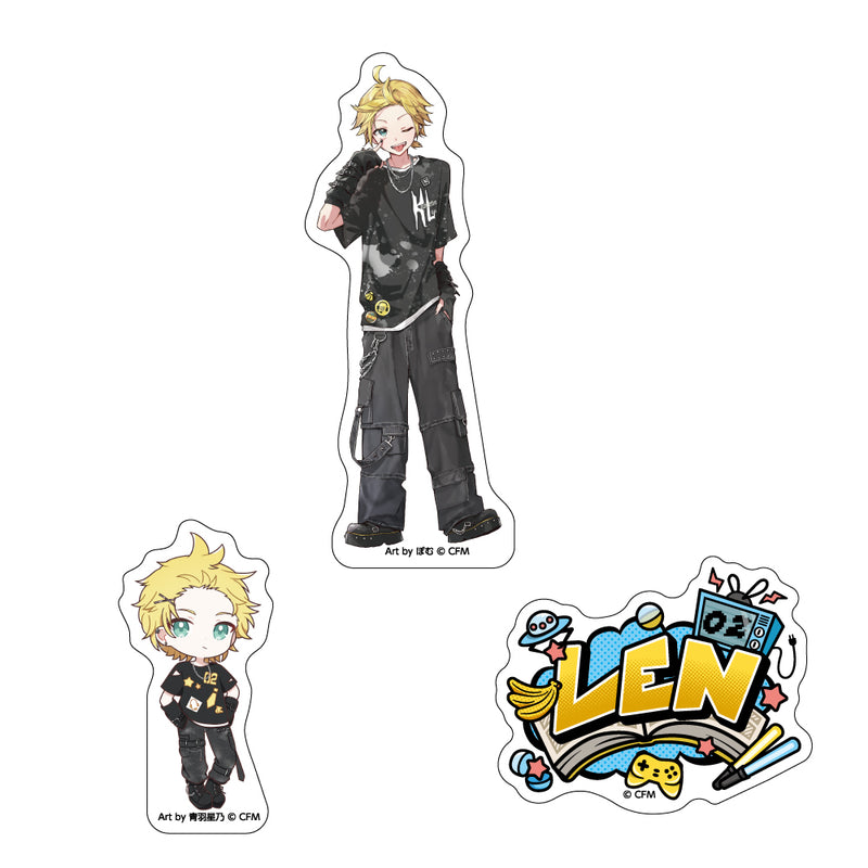 Hatsune Miku Caravan Sticker 3 Set akiba culture fashion