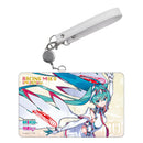 Hatsune Miku Caravan Hatsune Miku Racing Ver. SPA 2025 Cheering Ver. Pass Case