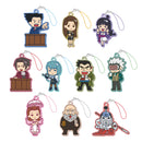 Ace Attorney Caravan Ace Attorney x Irasutoya Trading Rubber Strap