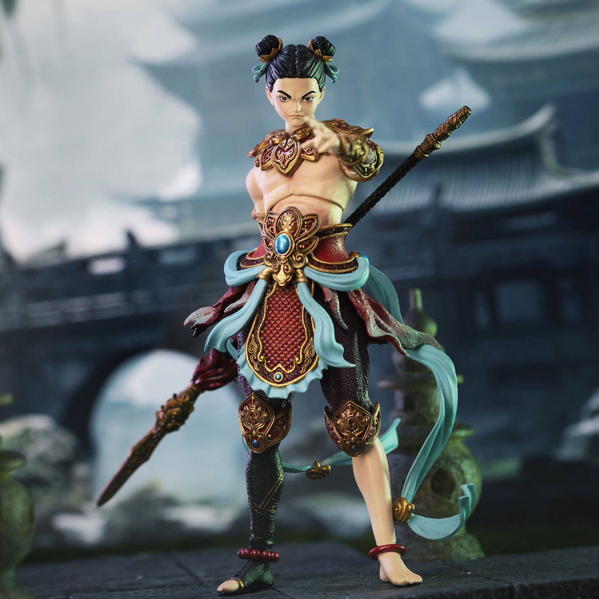 Fengchu様 Fengshen FancyRealm FJ-1A02 NEZHA 1/12 ACTION FIGURE STANDARD EDITION