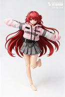 GOOMOO GM-N-004 SET OF HOODIE & SKIRT FOR 1/12 SCALE ACTION FIGURES